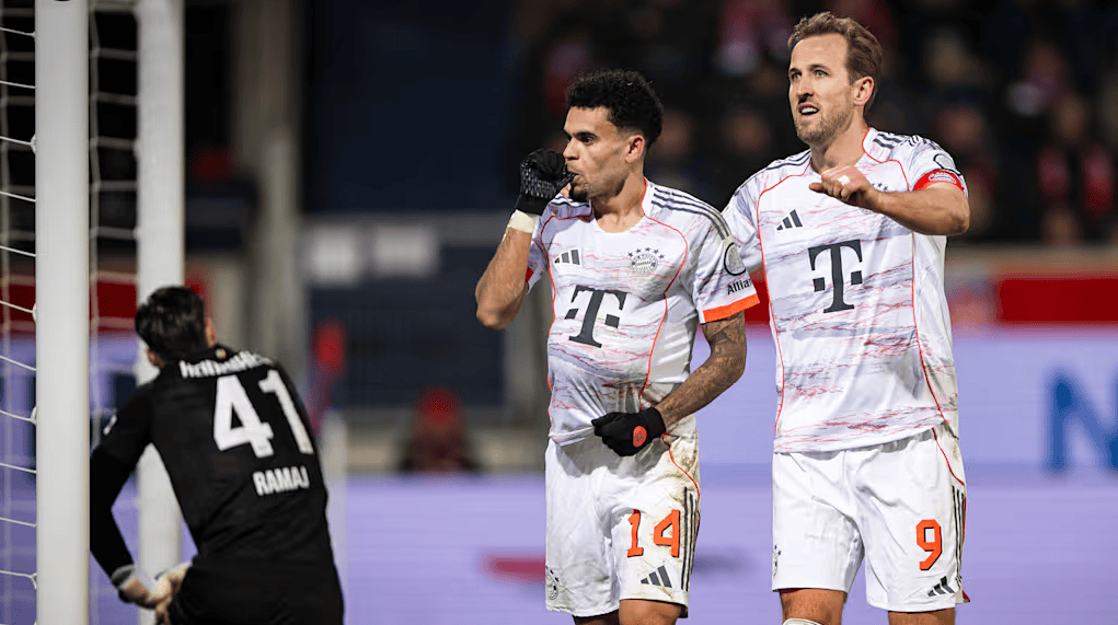 凯恩解锁德甲直接参与100球成就 仅用时78场刷罗本纪录